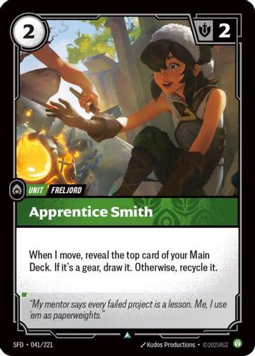 |RB02|[SFD-041/221](U) Apprentice Smith {Foil}