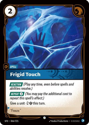 |RB02|[SFD-066/221](C) Frigid Touch {Foil}