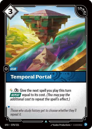|RB02|[SFD-078/221](U) Temporal Portal {Foil}