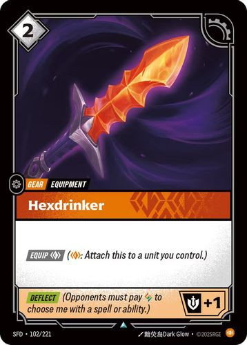 |RB02|[SFD-102/221](U) Hexdrinker {Foil}