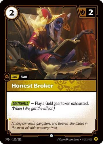 |RB02|[SFD-155/221](C) Honest Broker {Foil}
