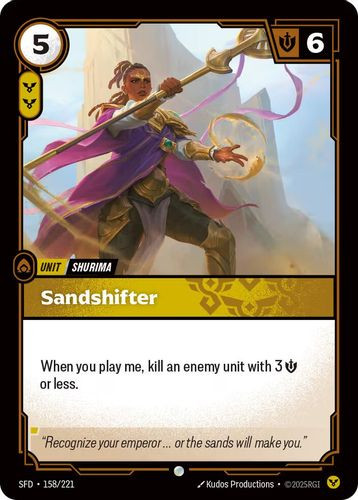 |RB02|[SFD-158/221](C) Sandshifter {Foil}