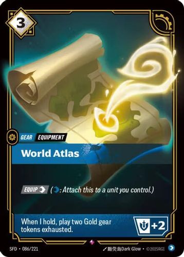 |RB02|[SFD-086/221](R) World Atlas {Foil}