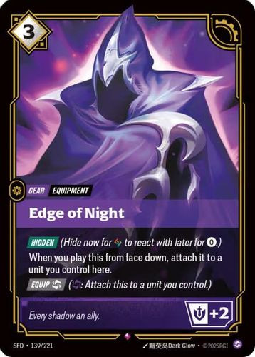 |RB02|[SFD-139/221](R) Edge of Night {Foil}