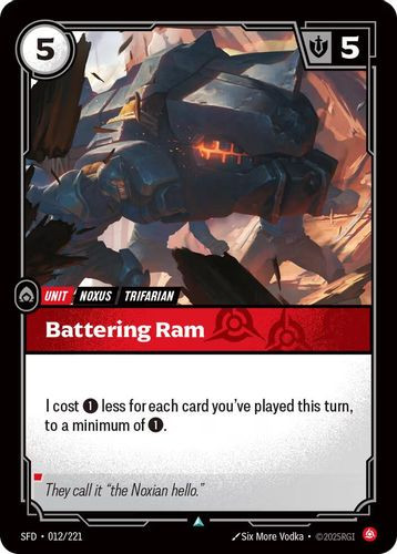|RB02|[SFD-012/221](U) Battering Ram