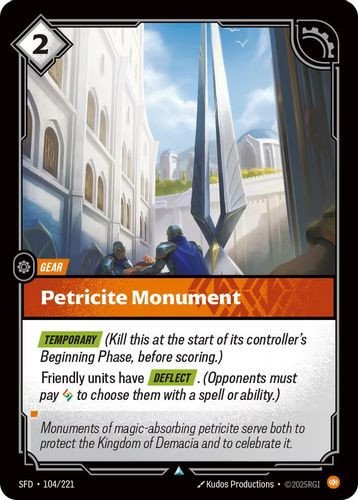 |RB02|[SFD-104/221](U) Petricite Monument