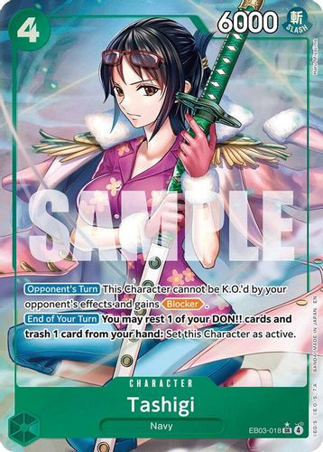 EB03-018SR Tashigi (Alternate Art) (Foil)
