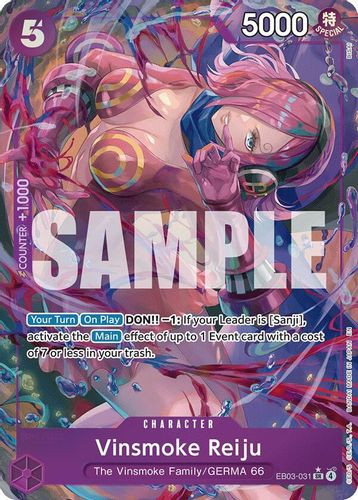 EB03-031SR Vinsmoke Reiju (Alternate Art) (Foil)