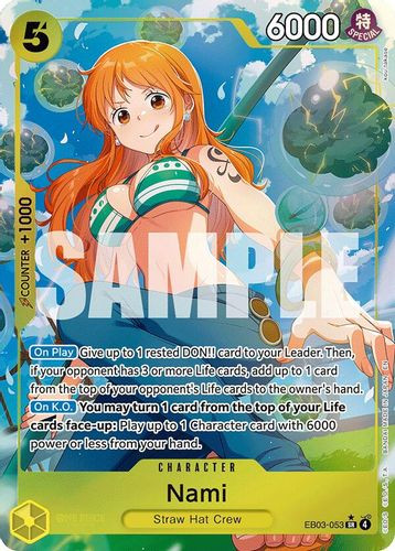 EB03-053SR Nami (Alternate Art) (Foil)