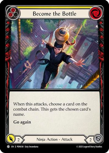 [FAB19 1st][PEN-038](C) Become The Bottle (Yellow)