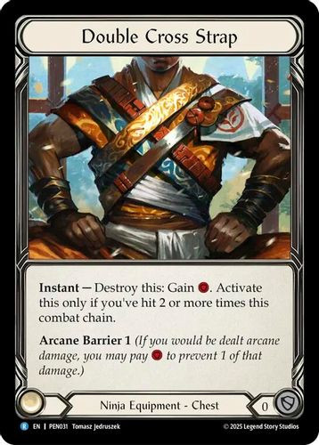 [FAB19 1st][PEN-031](R) Double Cross Strap