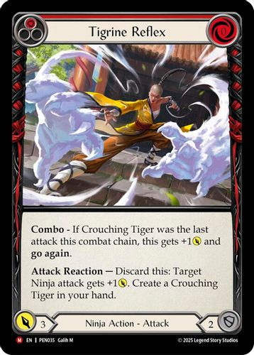 [FAB19 1st][PEN-035](M) Tigerine Reflex (Red)