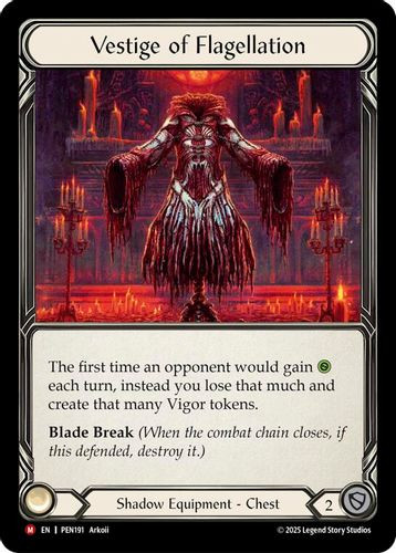 [FAB19 1st][PEN-191](M) Vestige Of Flagellation