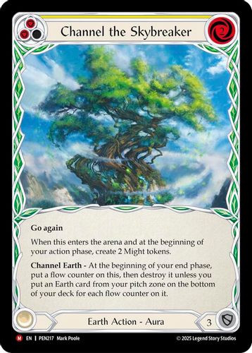 [FAB19 1st][PEN-217](M) Channel The Skybreaker (Yellow)