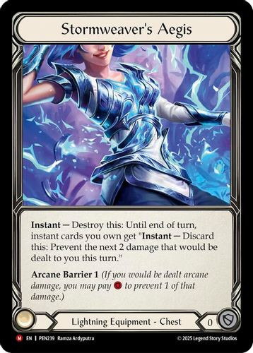 [FAB19 1st][PEN-239](M) Stormweavers Aegis