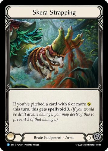 [FAB19 1st][PEN-004](R) Skera Strapping (Cold Foil)