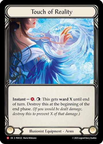 [FAB19 1st][PEN-122](M) Touch Of Reality (Cold Foil)