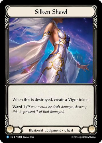 [FAB19 1st][PEN-124](R) Silken Shawl (Cold Foil)