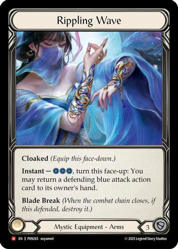 [FAB19 1st][PEN-265](M) Rippling Wave (Cold Foil)