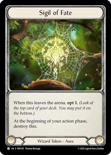 [FAB19 1st][PEN-120](T) Sigil Of Fate