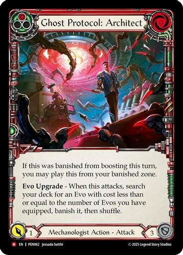 [FAB19 1st][PEN-062](M) Ghost Protocol: Architect (Rainbow Foil)