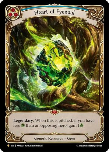 [FAB 1st][ANQ-001](F) Heart of Fyendal