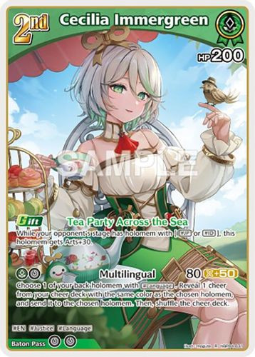[hBP04-031](R) Cecilia Immergreen {Foil}