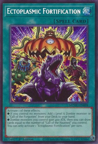 [MZMU-EN008] Ectoplasmic Fortification (Secret Rare)<1st>