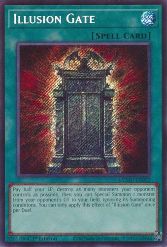 [MZMU-EN023] Illusion Gate (Secret Rare)<1st>