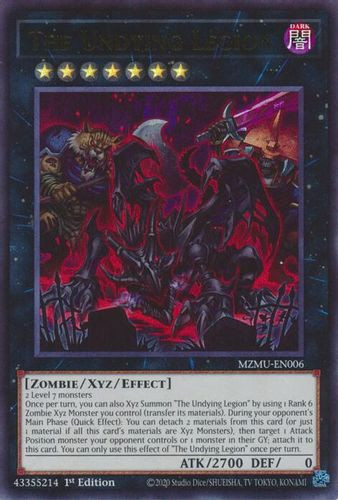 [MZMU-EN006] The Undying Legion (Ultra Rare)<1st>