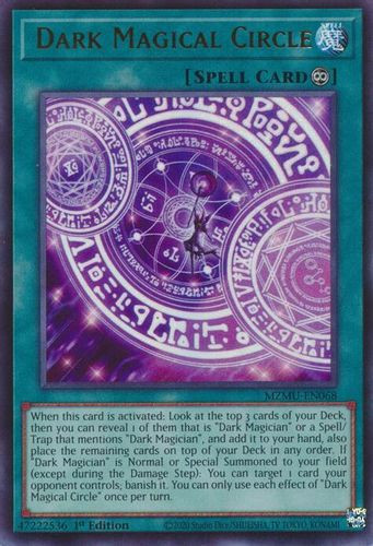 [MZMU-EN068] Dark Magical Circle (Ultra Rare)<1st>