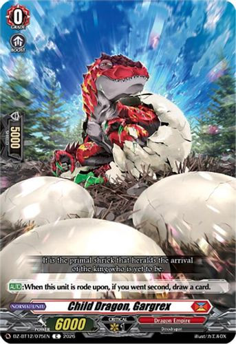 [DZ-BT12/075EN](C) Child Dragon, Gargrex