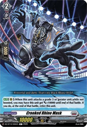 [DZ-BT12/090EN](C) Crooked Rhino Mask