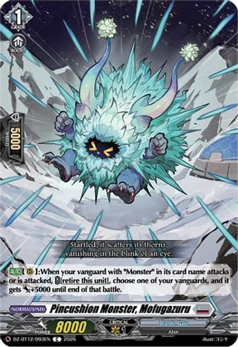 [DZ-BT12/093EN](C) Pincushion Monster, Mofugazuru