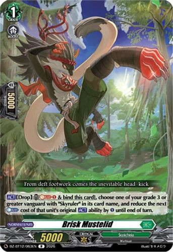 [DZ-BT12/063EN](R) Brisk Mustelid