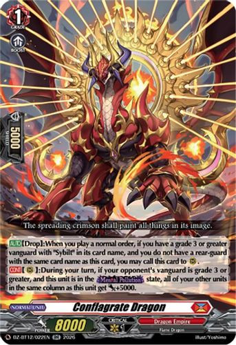 [DZ-BT12/022EN](RR) Conflagrate Dragon