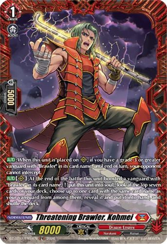 [DZ-BT12/FR04EN](FR) Threatening Brawler, Kohmei (FR)