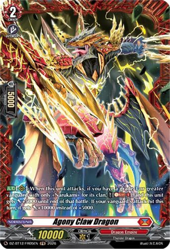 [DZ-BT12/FR05EN](FR) Agony Claw Dragon (FR)
