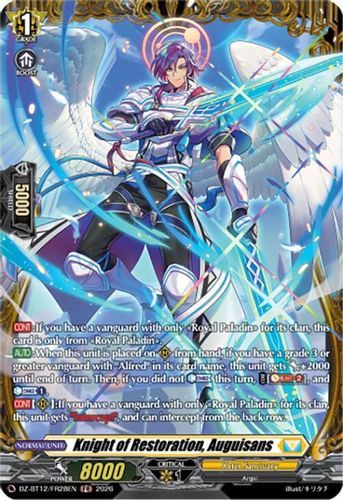 [DZ-BT12/FR28EN](FR) Knight of Restoration, Auguisans (FR)