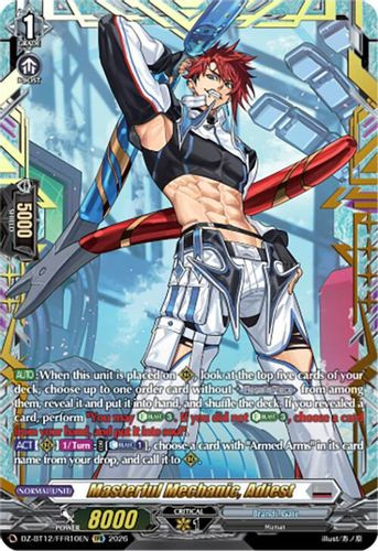 [DZ-BT12/FFR10EN](FFR) Masterful Mechanic, Adiest (FFR)