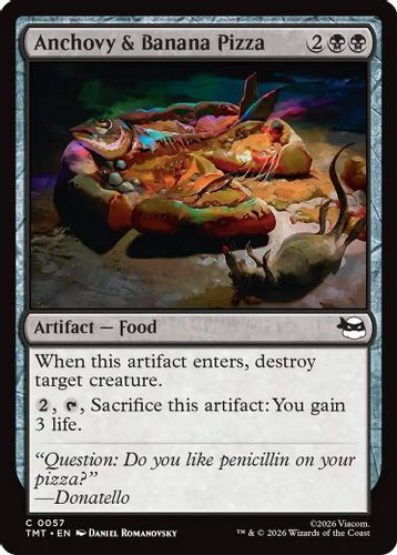 [TMT-0057](C) Anchovy & Banana Pizza