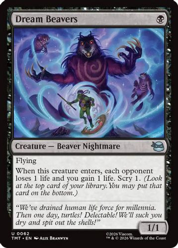 [TMT-0062](U) Dream Beavers