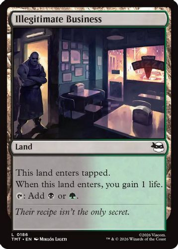 [TMT-0186](C) Illegitimate Business