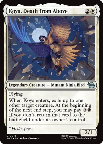 [TMT-0011](U) Koya, Death from Above (Foil)