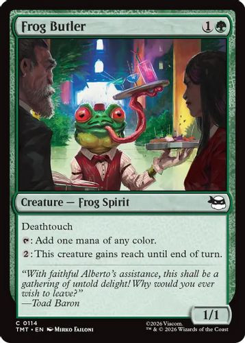[TMT-0114](C) Frog Butler (Foil)