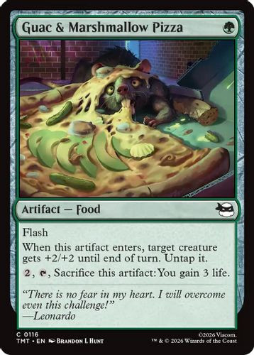 [TMT-0116](C) Guac & Marshmallow Pizza (Foil)