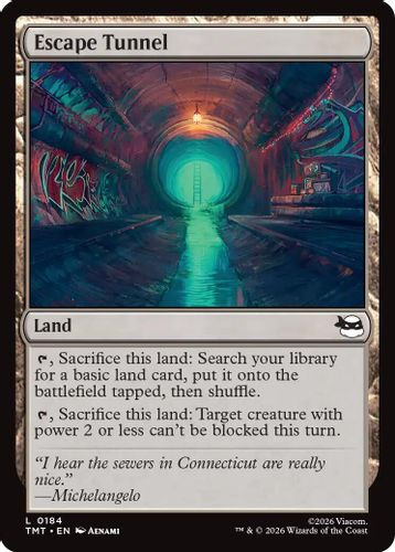[TMT-0184](C) Escape Tunnel (Foil)