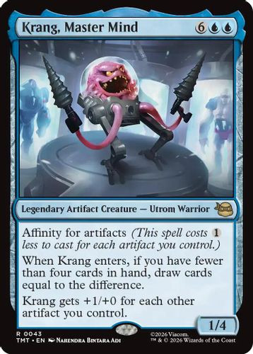 [TMT-0043](R) Krang, Master Mind
