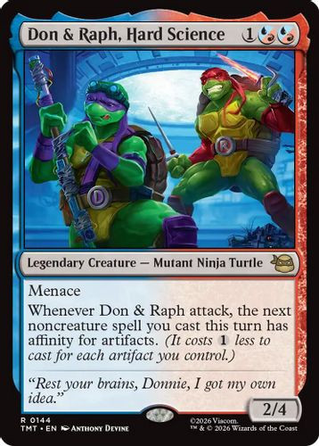 [TMT-0144](R) Don & Raph, Hard Science