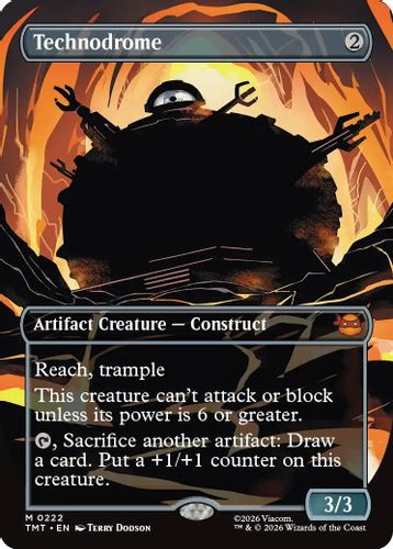 [TMT-0222](M) Technodrome (Borderless)